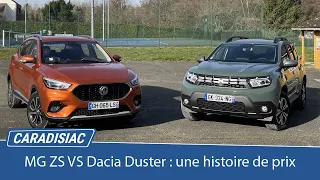 Comparatif - Dacia Duster VS MG ZS : les hard discounter