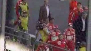 Michael Schumacher's last run for Ferrari