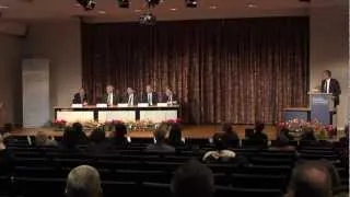 Press conference - Nobel Prize in Physics and Chemistry and the Prize in Economic Sciences 2012