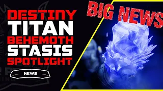 Destiny 2 Titan Behemoth Stasis Spotlight | Ginger News