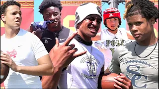 USC 7V7 🔥 feat Top National Recruits from Mater Dei, Sierra Canyon, Warren,  LB Poly & MORE  - 2023
