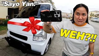 SUZUKI MINIVAN GIFT FOR MY WIFE | Nagulat Sya | MayorTV