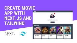 Build Movie App with Next.js and Tailwind