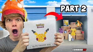I Found a HUGE Pokemon Card STORAGE UNIT! Part 2