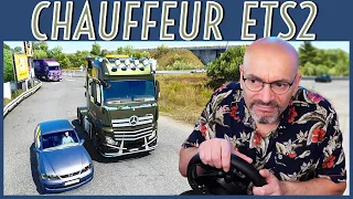 Chauffeur routier virtuel dans ETS2 🚛🛥️ Episode 1 : récupération d’un bateau à Setúbal