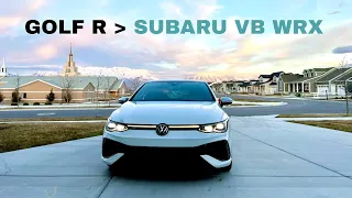 5 Things I Like BETTER About The VW Golf R vs. Subaru VB WRX