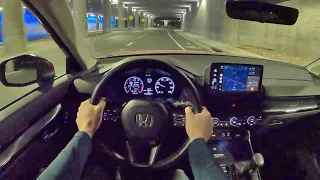 2023 Honda CR-V - POV Night Drive (Binaural Audio)