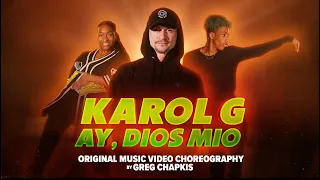 KAROL G - Ay, DiOs Mio!  Official dance tutorial by Greg Chapkis @DanceTutorials.TV