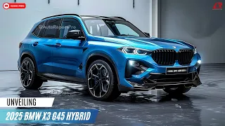 New 2025 BMW X3 G45 Hybrid Unveiling - Option to choose powertrain?