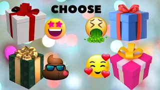 ESCOLHA UM PRESENTE 🎁 CHOOSE YOUR GIFT 🎁 ELIGE TU REGALO 🎁 PILIH KADO 🎁 GOOD BAD GOOD