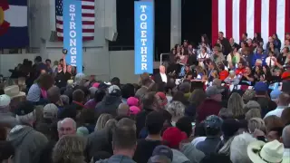 FULL: Hillary Clinton campaign rally in Pueblo, Colorado