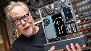 Adam Savage's One Day Builds: Exploded Phone Sculpture!