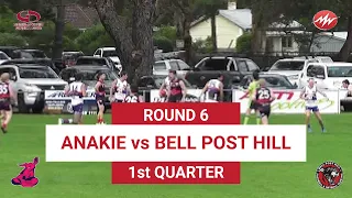 RD6 Anakie VS Bell Post Hill 1st QTR 1105