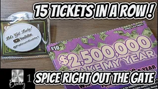 🟣A GREAT Start!!🟣 MAKE MY YEAR 🟣$150 Spent on Ohio Lottery Scratch Off Tickets 🟣