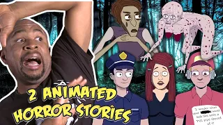 2 Animated Horror Stories | BHD Reacts w/ Viewer!