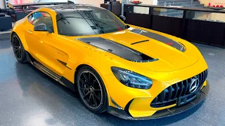 FIRST 2022 Mercedes AMG GT Black series SOLARBEAM | BRUTAL Review Sound Interior Exterior