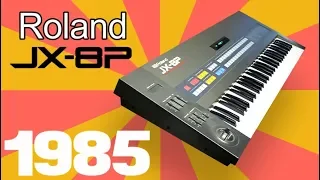 ROLAND JX-8P Analog Synthesizer 1985 | PATCHES for JX-8P / PG-8X