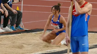 ROUi TAMIR (ISR) 551 cm Long Jump Women 14. Place Balkan U20 Indoor Championships Belgrade 2022