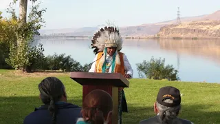 Remove the Dams - (Full Speech) Yakama Chairman JoDe Goudy Addresses Columbia River Dams