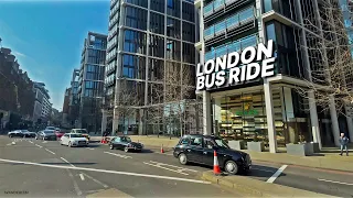 LONDON Bus Ride 🇬🇧 - Route C1 - Single decker bus ride from White City to Victoria Station 🚌