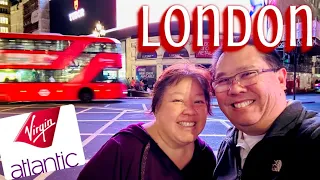 LONDON, ENGLAND | Virgin Atlantic Flight Experience, Fish & Chips and More!!