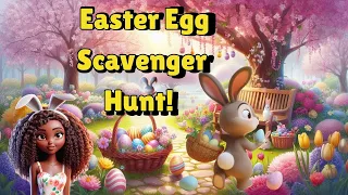 Easter Egg Scavenger Hunt! 🐰🥚🌳 Fun Family Adventure in the Magical Forest/ Jesus loves me kids' song