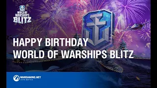 Happy Birthday World of Warships Blitz