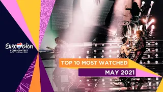 TOP 10: Most watched in May 2021 - Eurovision Song Contest