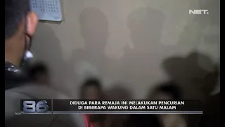 Tim Kepolisian Mengamankan 3 Remaja Yang Mencuri Dari Warung Warga   - 86