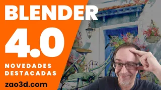 Ya ha salido Blender 4.0 | Novedades destacadas