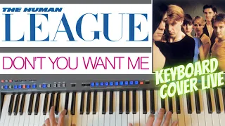 Don't You Want Me (Human League) cover played live by Pedro Eleuterio with Yamaha Genos Keyboard