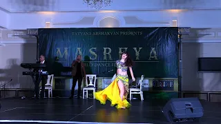 Gasuha Darina & Amar Surage orchestra "Zay el asal" стилизованный танец - классический ориенталь 🌼