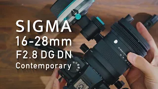 What's up with the SIGMA ➤ 16-28mm F2.8 DG DN | Contemporary + LUMIX S5 /fp