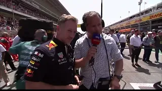 Christian Horner interview Spanish GP