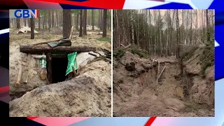 Russian retreat: Ukrainian village left with mine-riddled forest after Putin's forces retreat