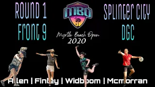 2020 Myrtle Beach Open| RD 1 F9  FPO Feature Card| Allen, Finley, Widboom, McMorran