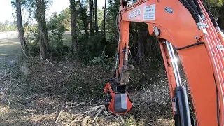 UNLEASH THE KRAKEN! First Job Mulching With The Prinoth M450e-900