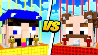 Jeffy vs Marvin MOST SECURE House Battle in Minecraft!