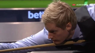 MAXIMUM 147 Break by Neil ROBERTSON in Final ᴴᴰ   UK Snooker Championship 2015 vs LIANG Wenbo 梁文博