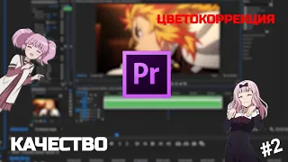 Premiere Pro. ЦВЕТОКОРРЕКЦИЯ И КАЧЕСТВО FOR EDIT