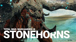 Stonehorn Unit Spotlight | Total War: WARHAMMER III