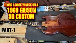 1969 Gibson SG Repair Part 1