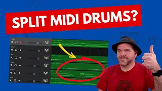 Mix DRUMS on MULTIPLE tracks in GarageBand iOS (iPad/iPhone)