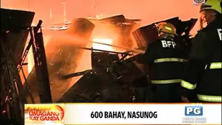 600 bahay nasunog sa Zamboanga