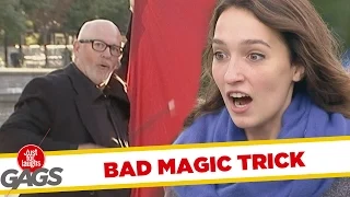 Magic Trick Gone Wrong!