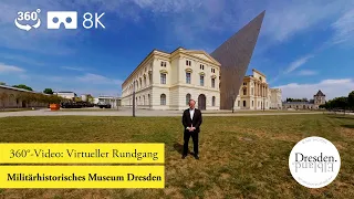 360°-Video: Rundgang durch das Militärhistorische Museum Dresden