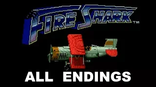 [Eng] Fire Shark - All Endings (Sega Genesis) [1080p60][EPX+]