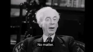 Bertrand Russell (1952) - on studying philosophy at Cambridge