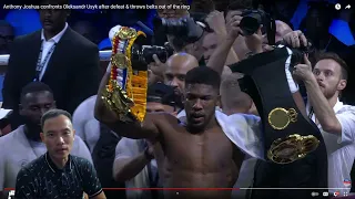 Anthony Joshua từ điềm đạm trở nên MẤT TRÍ ngay sau trận thua Oleksandr Usyk