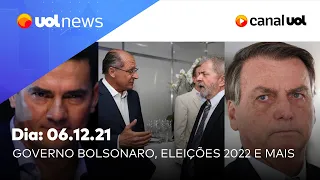 Bolsonaro e o Congresso, chapa Lula-Alckmin, entrevista com presidente do PSOL e mais| UOL News 6/12